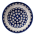 Bowl, Round, 7.75" in "Peacock Dot" by Manufaktura | M085U-54K