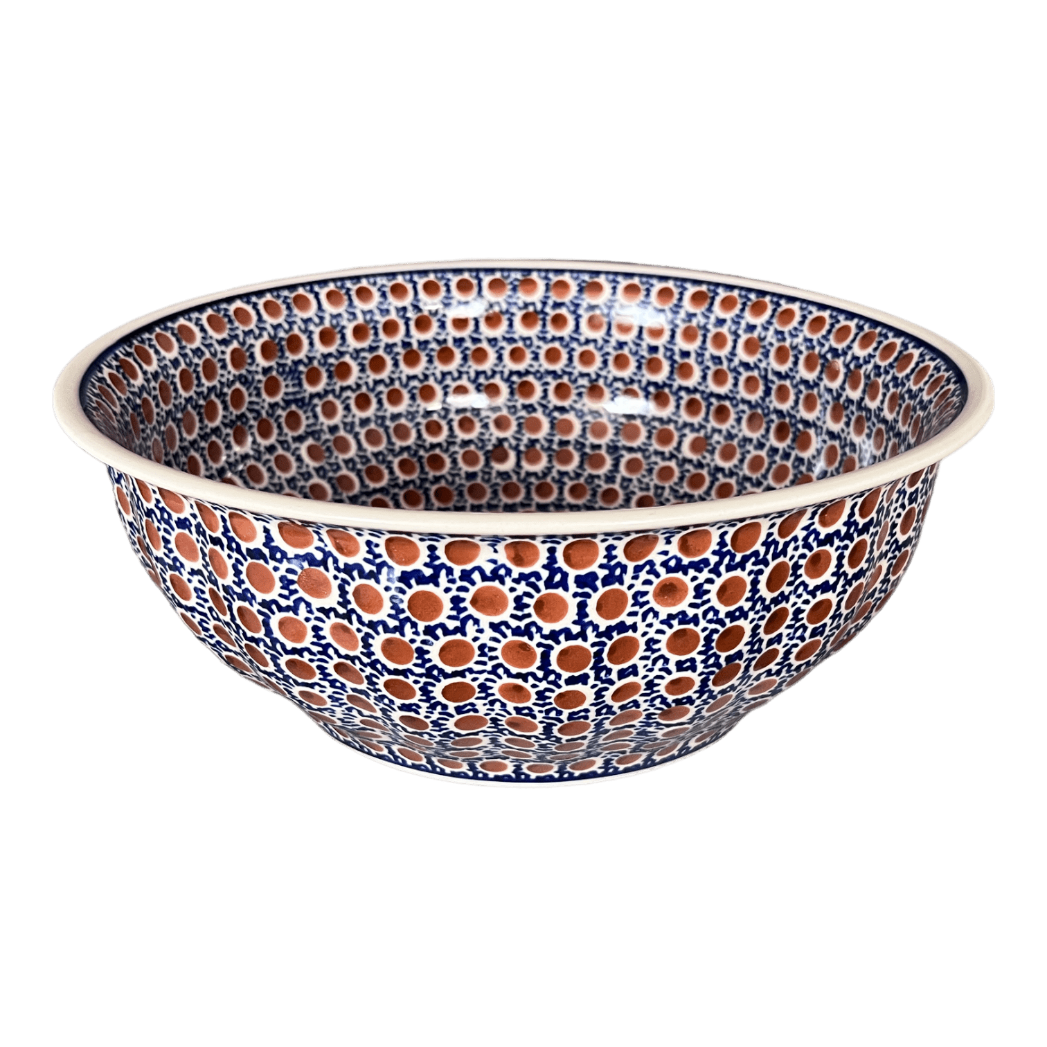 Bowl, Round, 11" in "Chocolate Drop" by Manufaktura | M087T-55