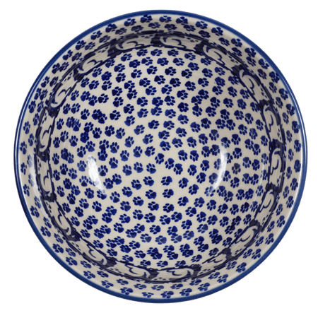 Bowl, Round, 6" in "Kitty Cat Path" by Manufaktura | M089T-KOT6