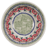 Bowl, Round, 6" in "Woven Reds" by Manufaktura | M089T-P181