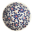 Bowl, Round, 6" in "Floral Fireworks" by Manufaktura | M089U-BSAS