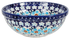 Bowl, Round, 6" in "Sky Blue Border" by Manufaktura | M089U-MS04