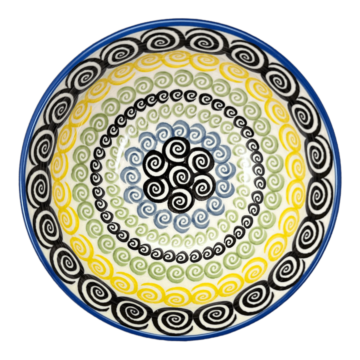 Bowl, Round, 6.75" in "Hypnotic Night" by Manufaktura | M090M-CZZC