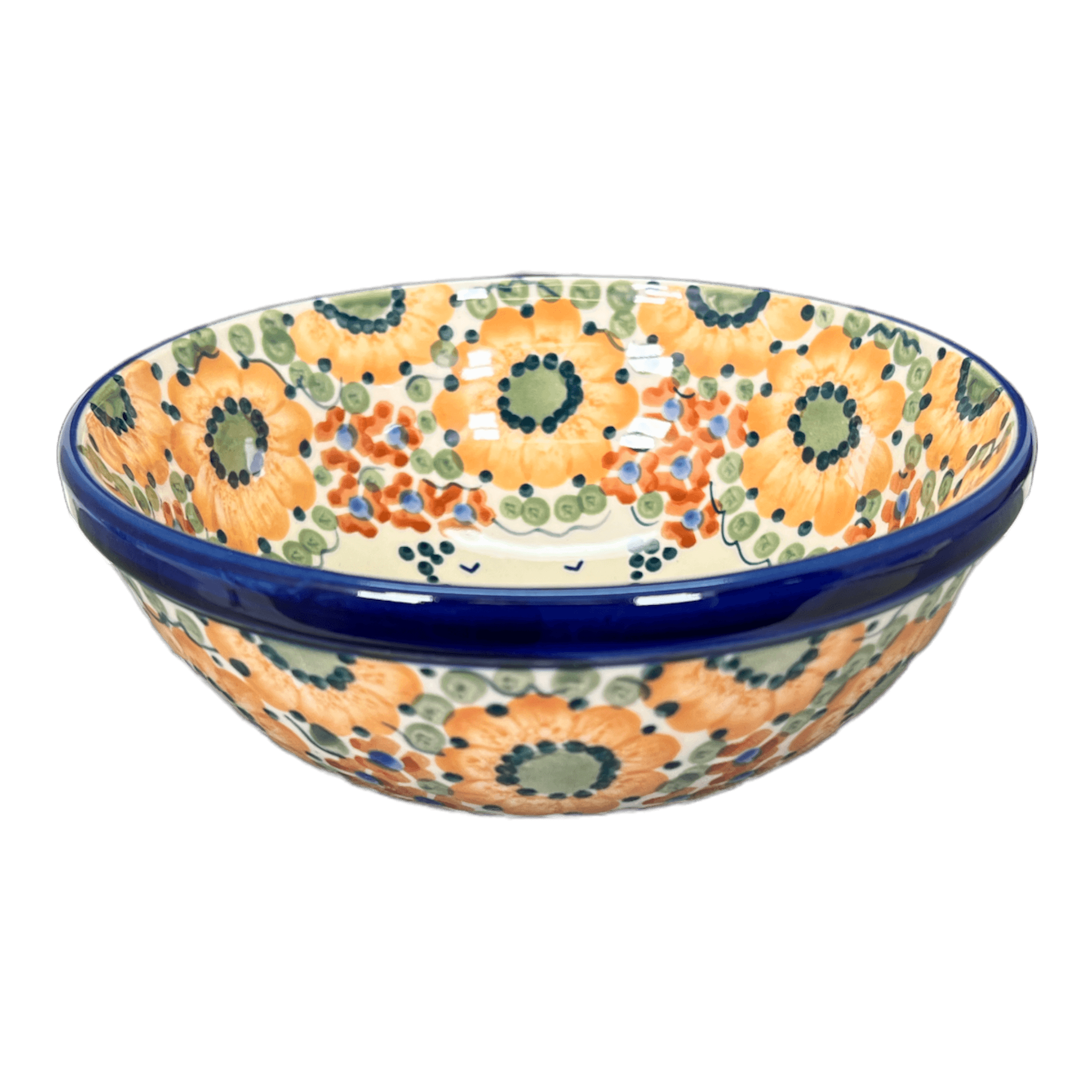 Bowl, Round, 6.75" in "Autumn Harvest" by Manufaktura | M090S-LB