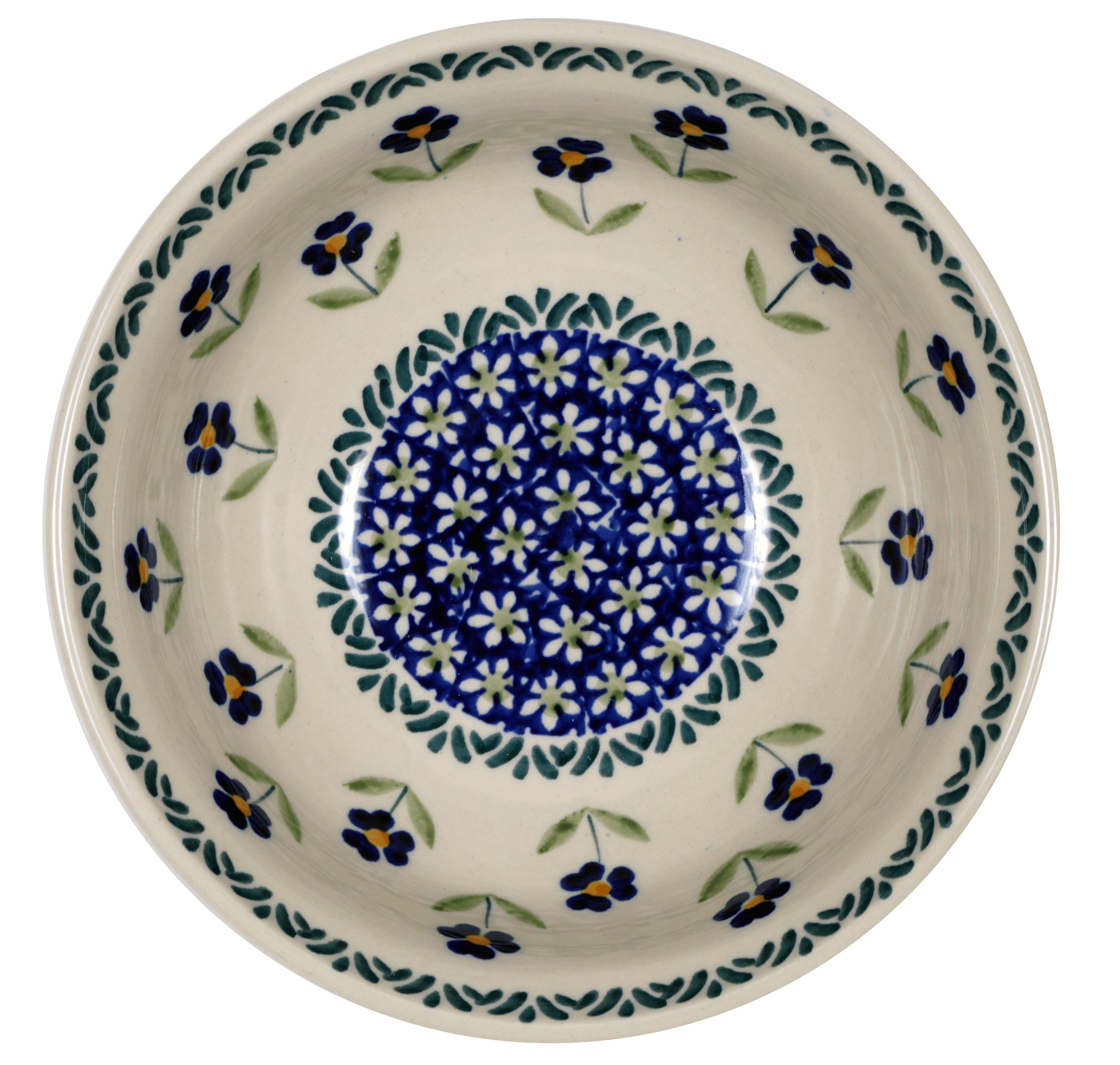 Bowl, Round, 6.75" in "Forget Me Not" by Manufaktura | M090T-ASS