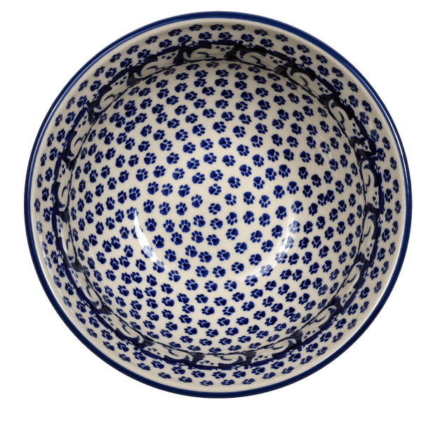 Bowl, Round, 6.75" in "Kitty Cat Path" by Manufaktura | M090T-KOT6