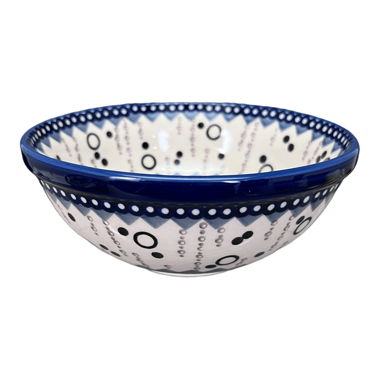 Bowl, Round, 6.75" in "Bubble Blast" by Manufaktura | M090U-IZ23