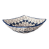 Bowl, Square, Nut, Medium, 7.75" in "Diamond Blossoms" by Manufaktura | M113U-ZP03