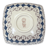 Bowl, Square, Nut, Medium, 7.75" in "Diamond Blossoms" by Manufaktura | M113U-ZP03