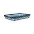 Baker, Rectangular, 8" x 10" in "Blue Daisy Spiral" by Andy | NDA125-38