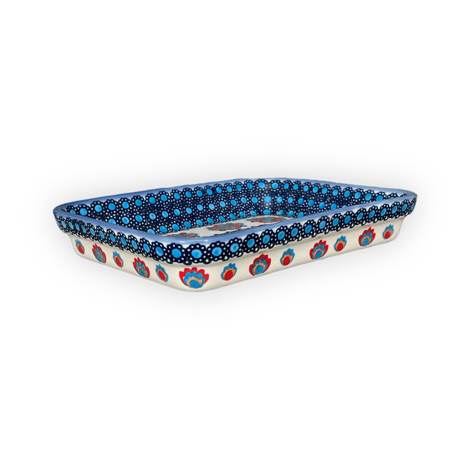 Baker, Rectangular, 8" x 10" in "Polish Bouquet" by Andy | NDA125-82
