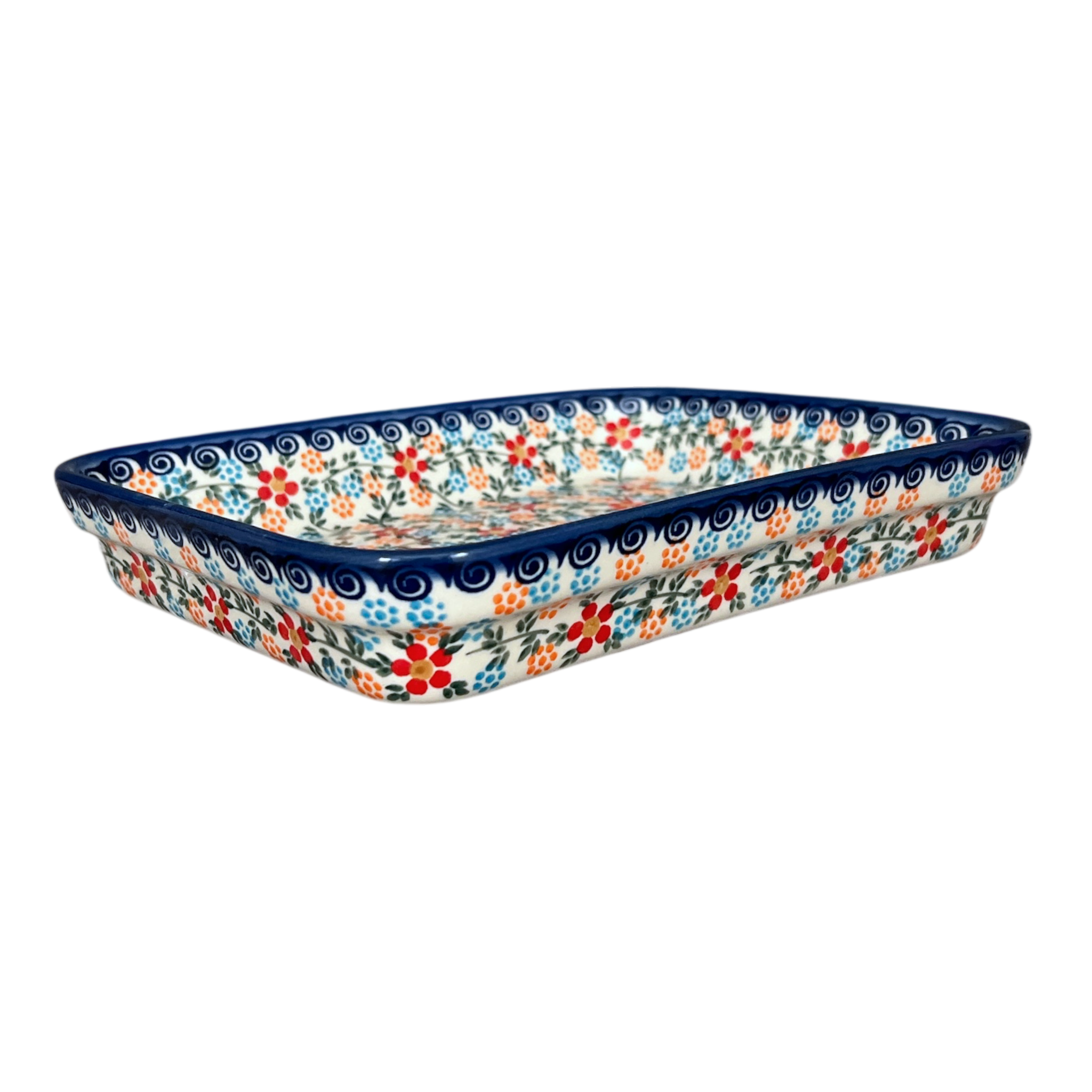 Baker, Rectangular, 8" x 10" in "Meadow in Bloom" by Andy | NDA125-A54