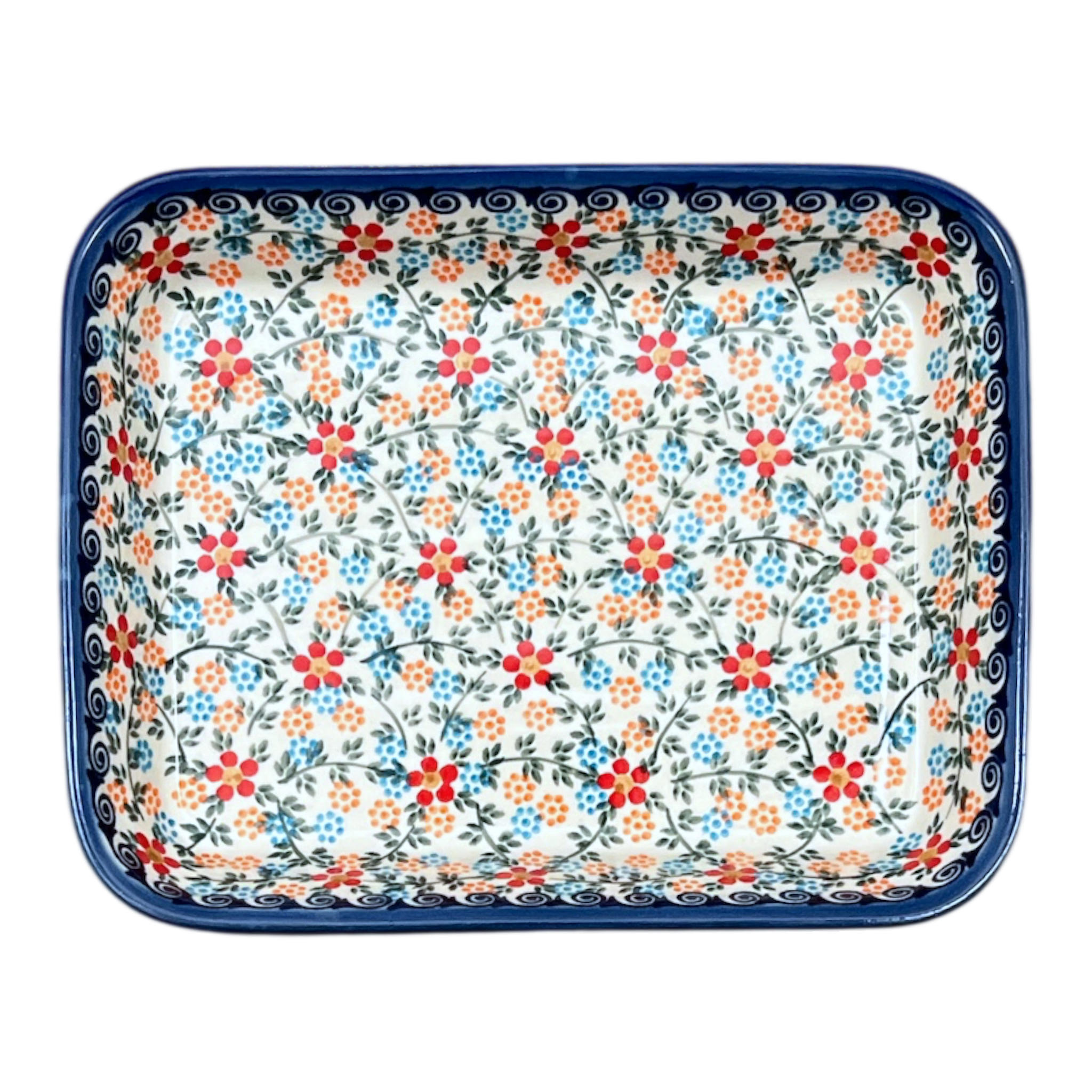 Baker, Rectangular, 8" x 10" in "Meadow in Bloom" by Andy | NDA125-A54