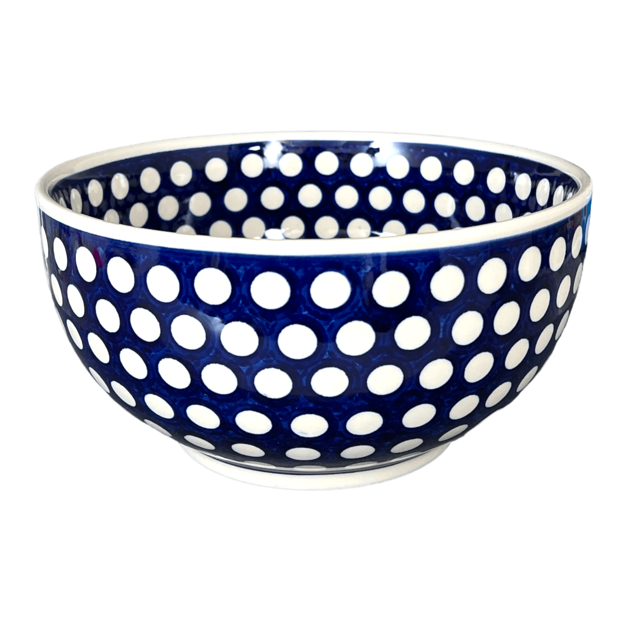 Bowl, Round, Deep, 9" in "Hello Dotty" by Andy | NDA194-A64