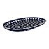 Plate, Oval, Shallow, 7" x 11" in "Hello Dotty" by Andy | NDA245-A64