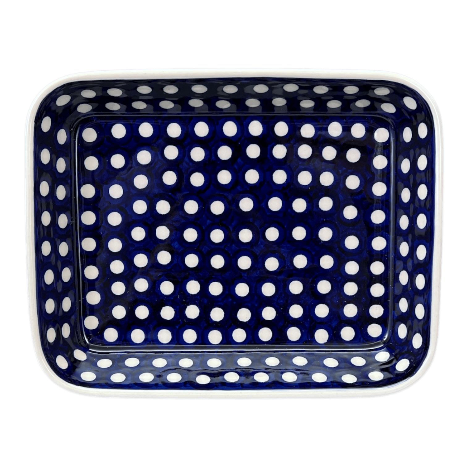 Baker, Rectangular, Shallow, 8"x10" in "Hello Dotty" by Manufaktura | P103T-9