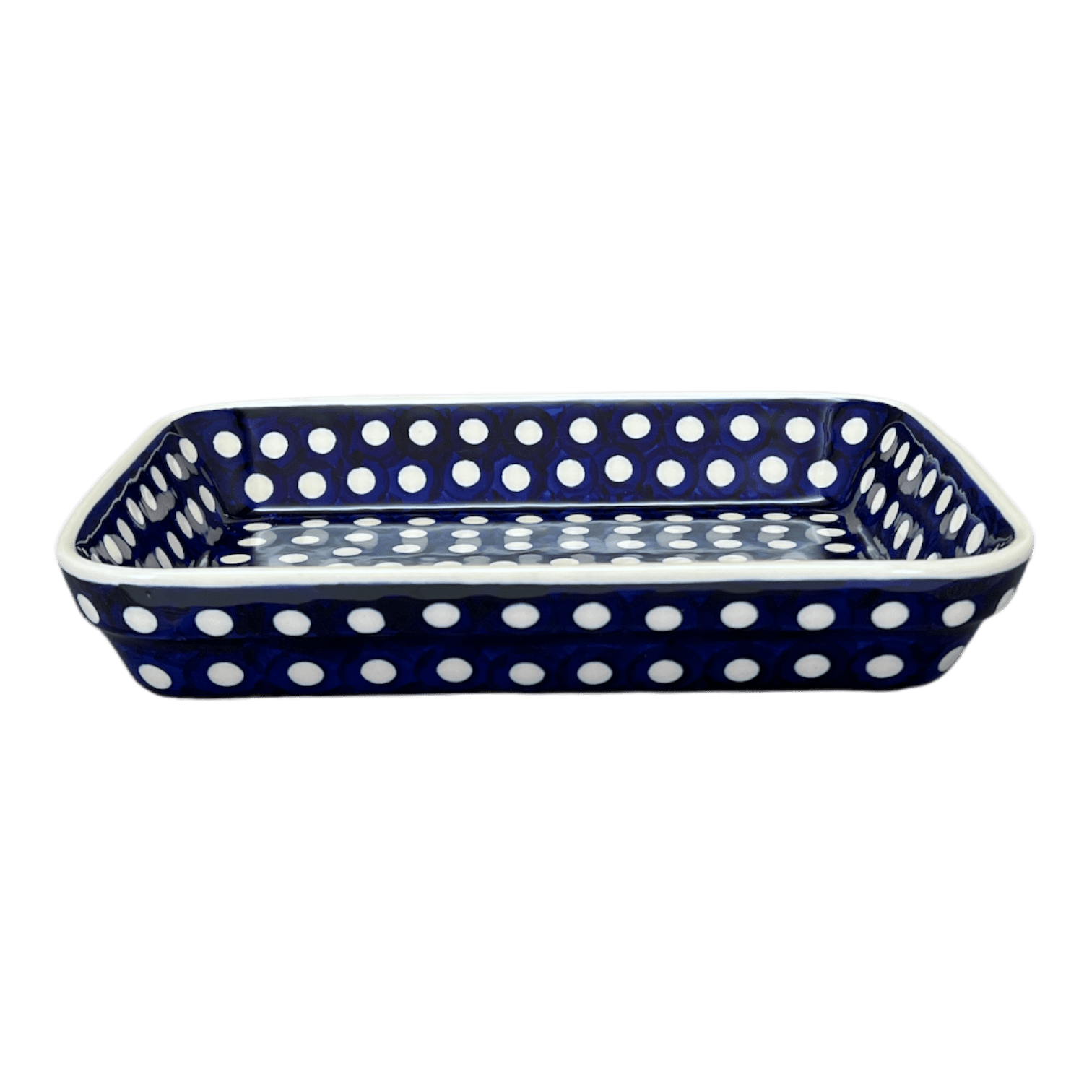 Baker, Rectangular, Shallow, 8"x10" in "Hello Dotty" by Manufaktura | P103T-9