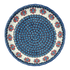 Bowl, Round, Shallow, 12.5" in "Polish Bouquet" by Andy | NDA199-82