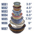 Bowl, Round, 4.5" in "Kitty Cat Path" by Manufaktura | M082T-KOT6