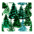 Dinner Napkins in "Winter Forest" by MAKI | SDGW-021101