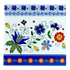 Dinner Napkins in "Blue Polish Folk" by MAKI | SLOG-040501