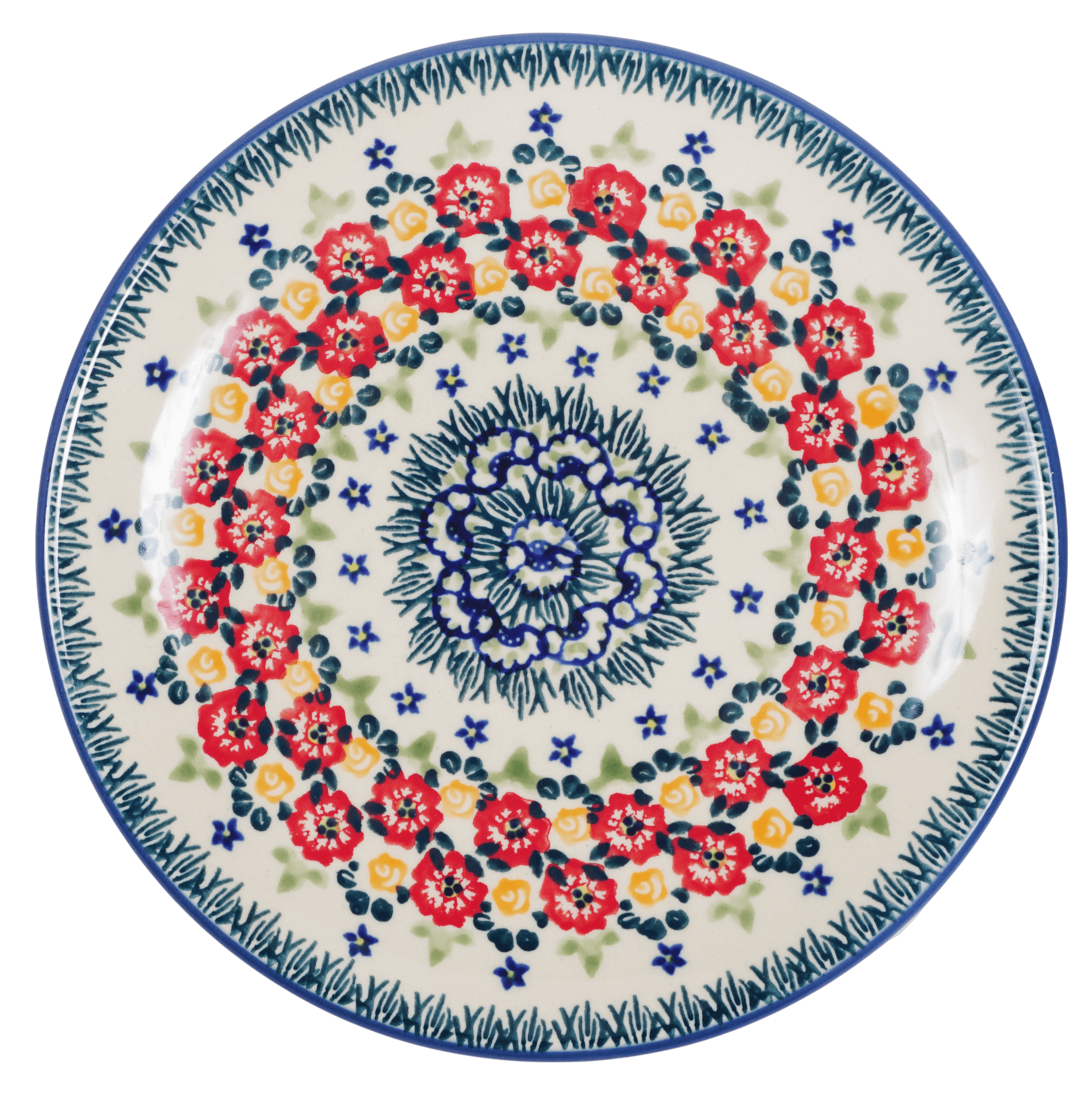 Plate, Round, Dessert, 7.25" in "Field of Dreams" by Manufaktura | T131S-JZ24