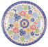 Plate, Round, Dessert, 7.25" in "Balloon Flower" by Manufaktura | T131S-KOKU