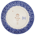 Plate, Round, Dessert, 7.25" in "Poppy Persuasion" by Manufaktura | T131S-P265