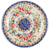 Plate, Round, Dessert, 7.25" in "Poppy Persuasion" by Manufaktura | T131S-P265