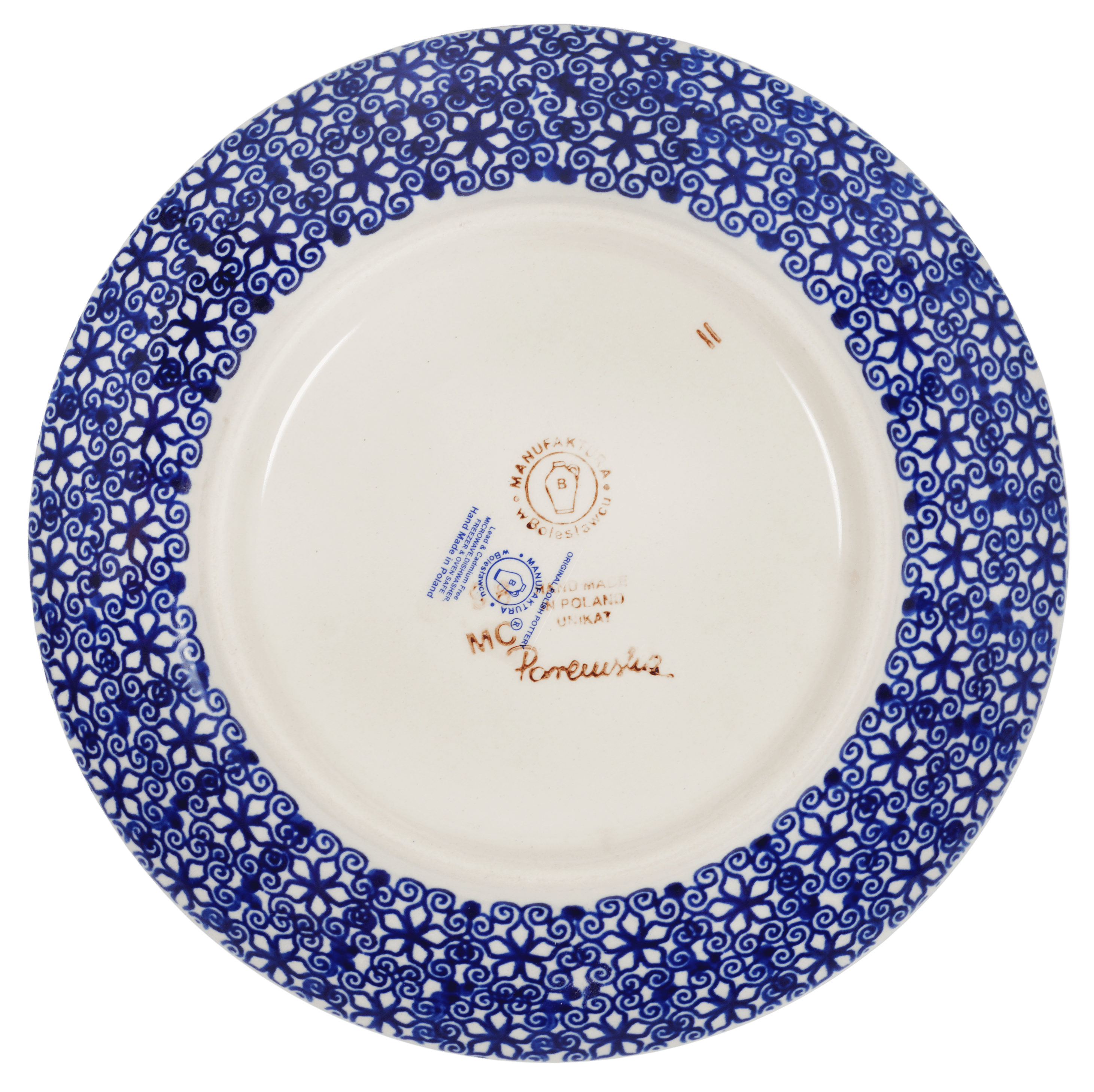 Plate, Round, Dessert, 7.25" in "Wildflower Delight" by Manufaktura | T131S-P273