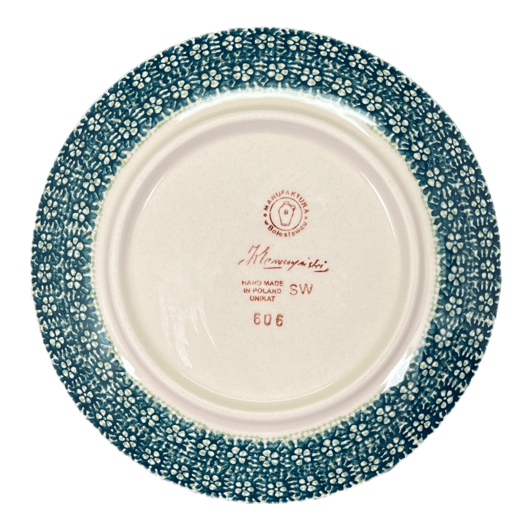 Plate, Round, Dessert, 7.25" in "Bountiful Blossoms" by Manufaktura | T131S-WKLZ