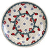 Plate, Round, Dessert, 7.25" in "Red Bird" by Manufaktura | T131T-GILE