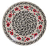 Plate, Round, Dinner, 10" in "Scarlet Garden" by Manufaktura | T132T-KK01