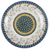 Plate, Round, Dinner, 10" in "Trailing Blossoms" by Manufaktura | T132S-JZ32