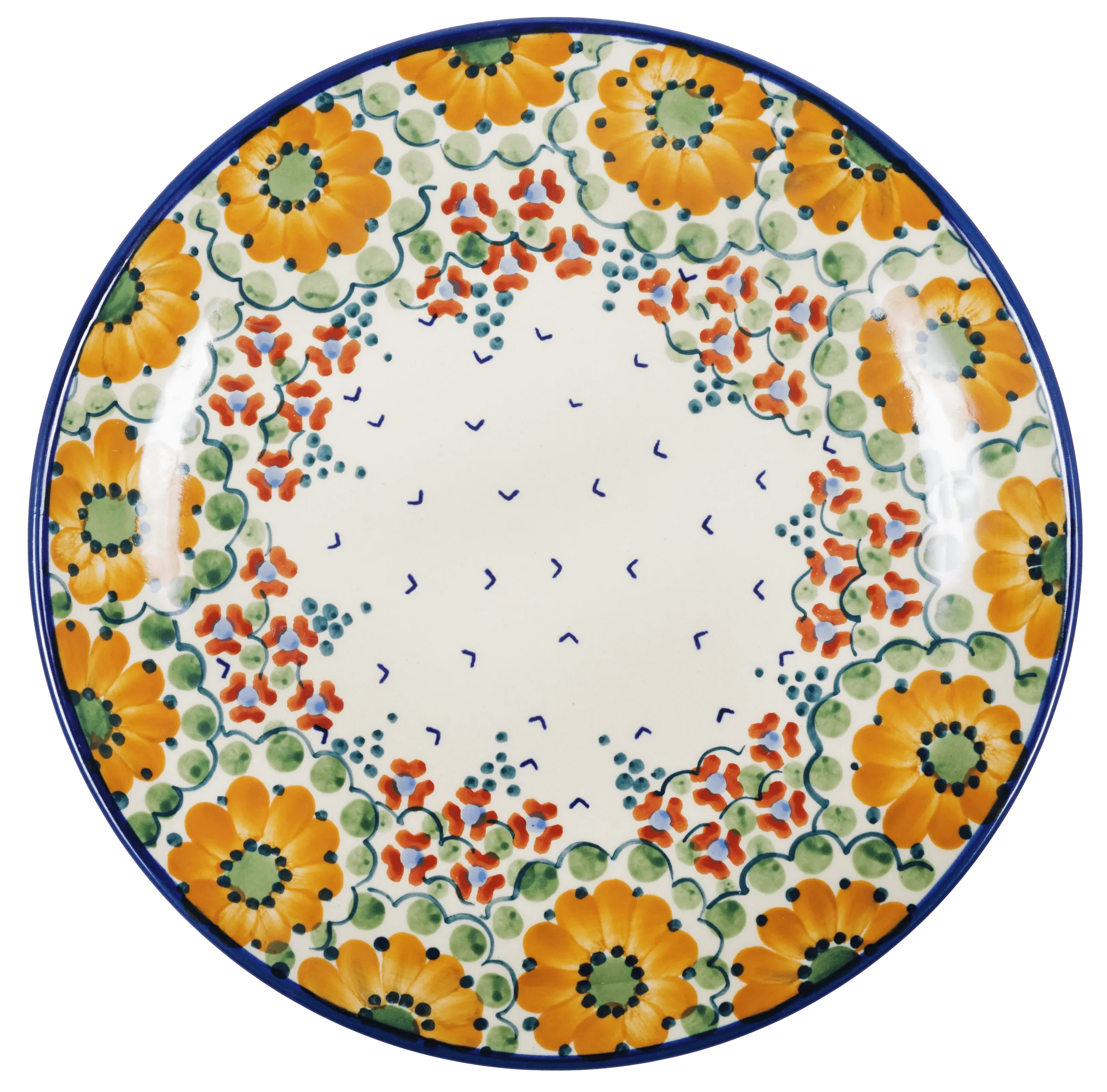 Plate, Round, Dinner, 10" in "Autumn Harvest" by Manufaktura | T132S-LB