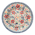 Plate, Round, Soup Plate, 9.25" in "Full Bloom" by Manufaktura | T133S-EO34