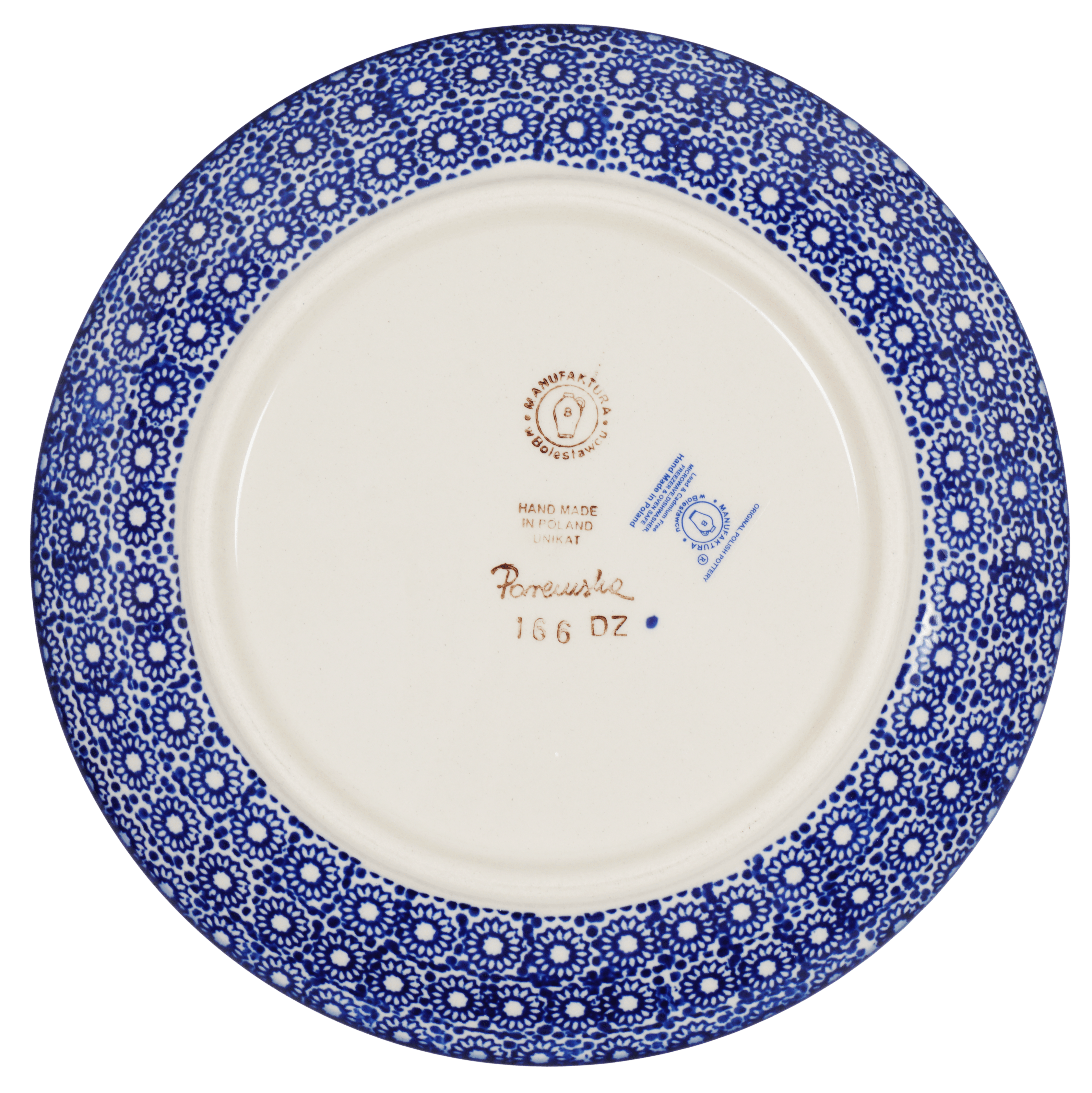 Plate, Round, Salad, 8.5" in "Ruby Duet" by Manufaktura | T134S-DPLC