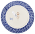 Plate, Round, Salad, 8.5" in "Blue Life" by Manufaktura | T134S-EO39