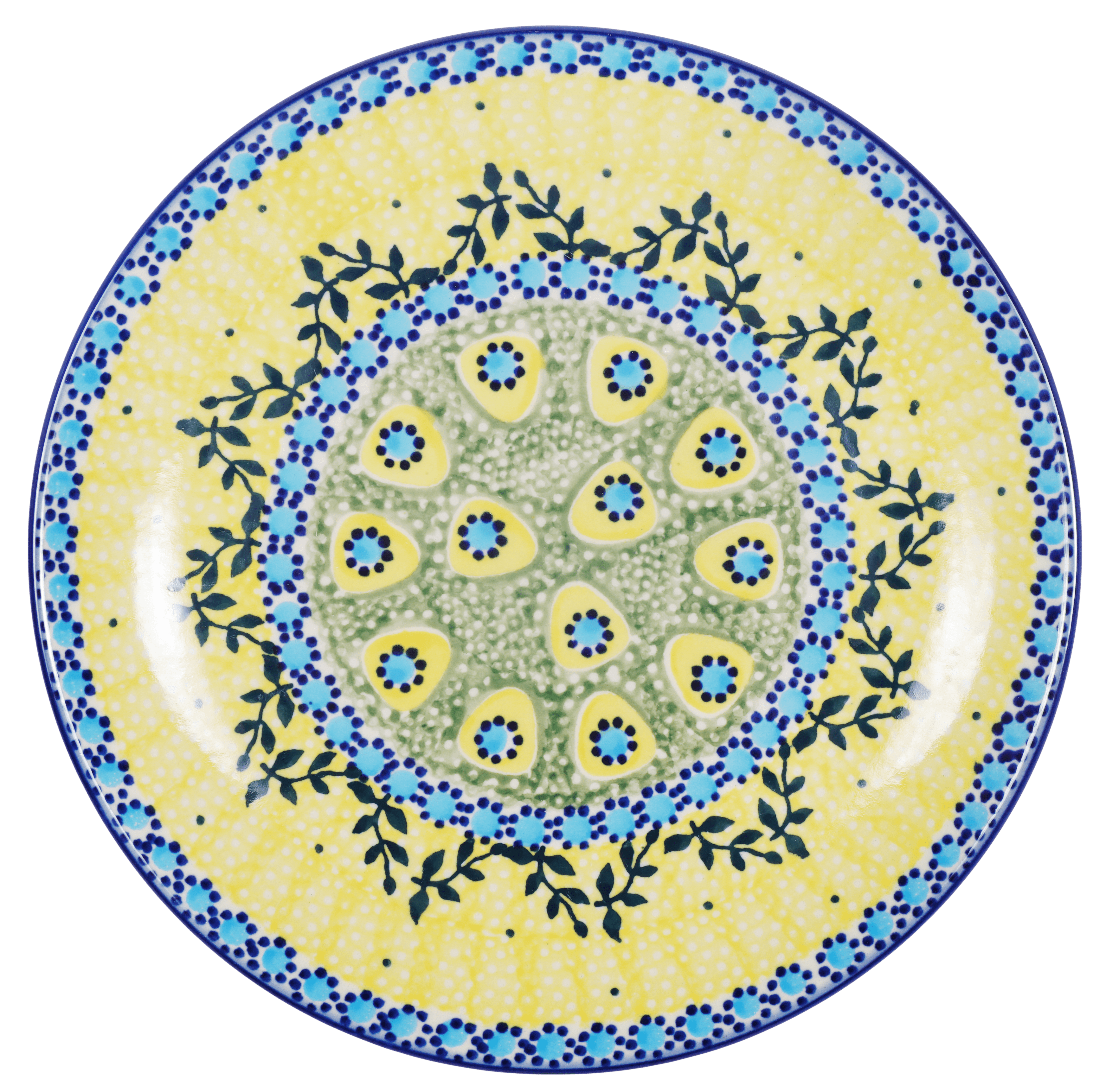 Plate, Round, Salad, 8.5" in "Sunnyside Up" by Manufaktura | T134S-GAJ