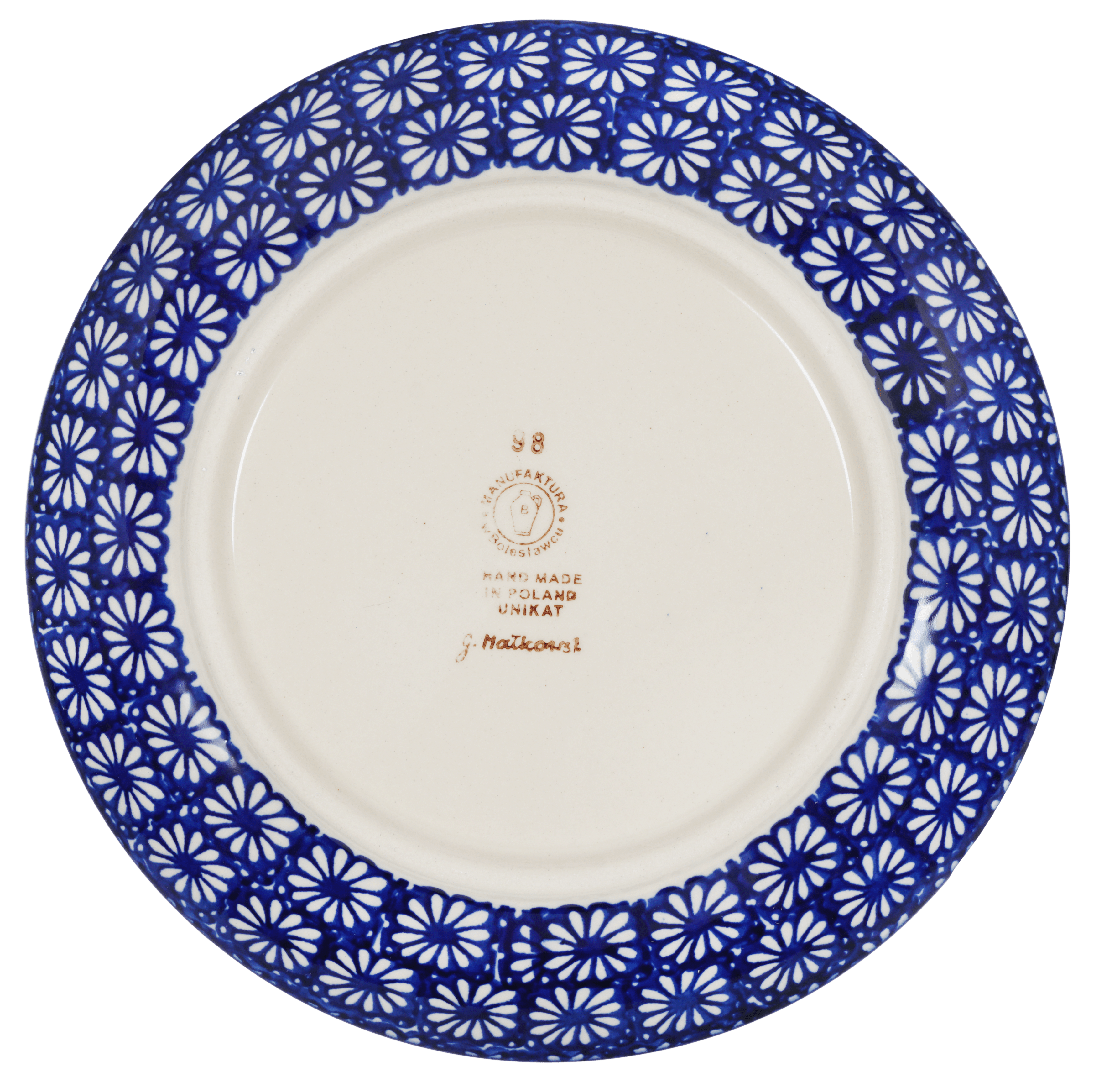 Plate, Round, Salad, 8.5" in "Sun-Kissed Garden" by Manufaktura | T134S-GM15