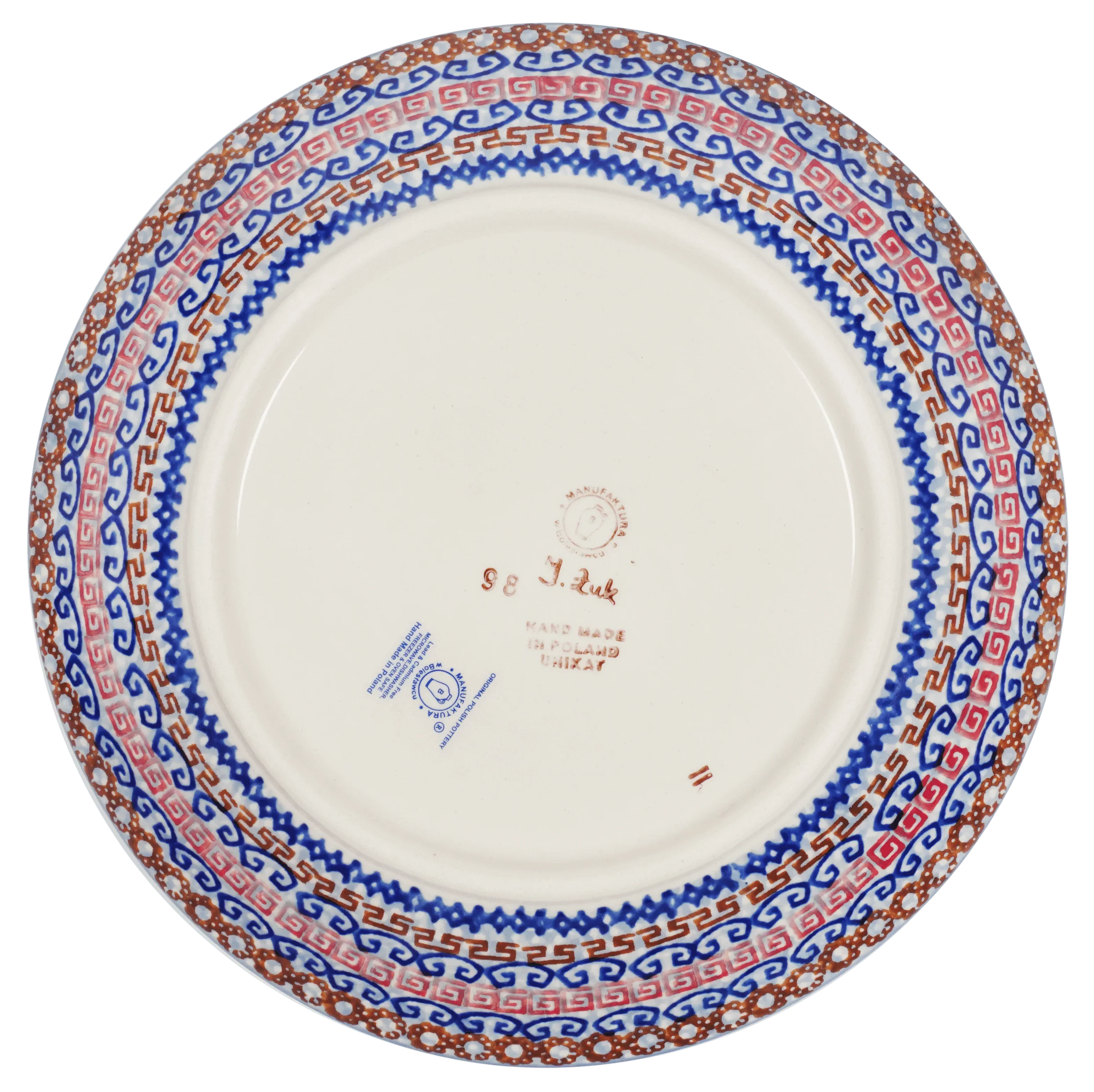 Plate, Round, Salad, 8.5" in "Sweet Symphony" by Manufaktura | T134S-IZ15