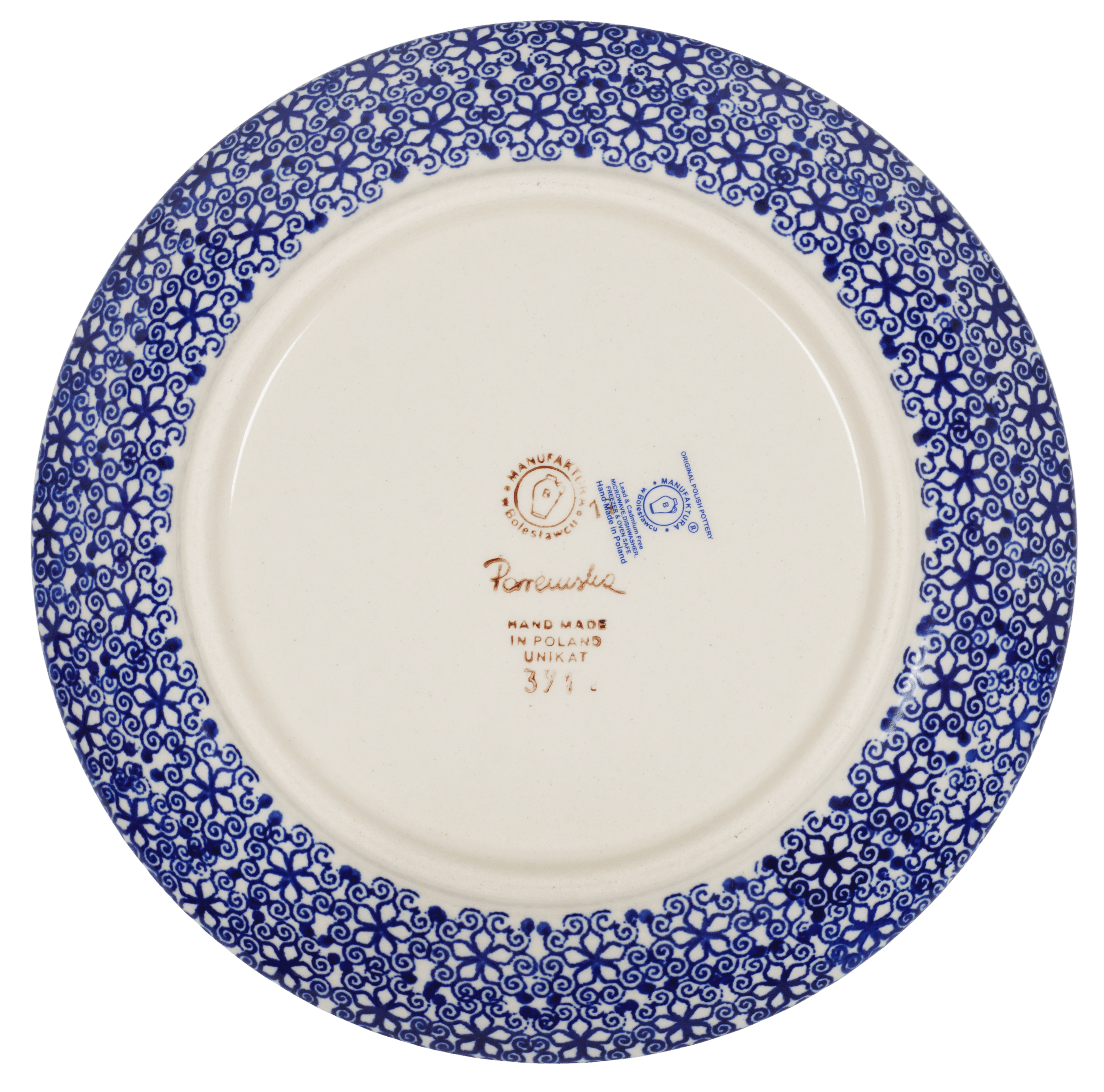 Plate, Round, Salad, 8.5" in "Wildflower Delight" by Manufaktura | T134S-P273