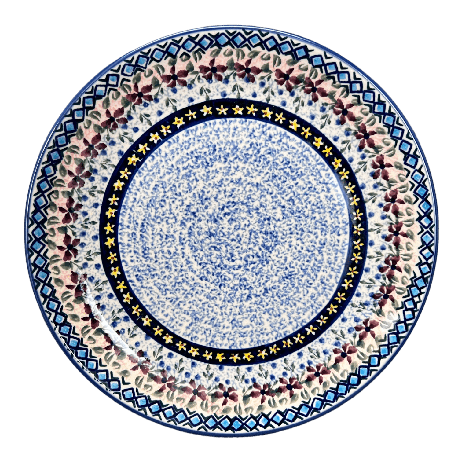 Plate, Round, Salad, 8.5" in "Lilac Fields" by Manufaktura | T134S-WK75