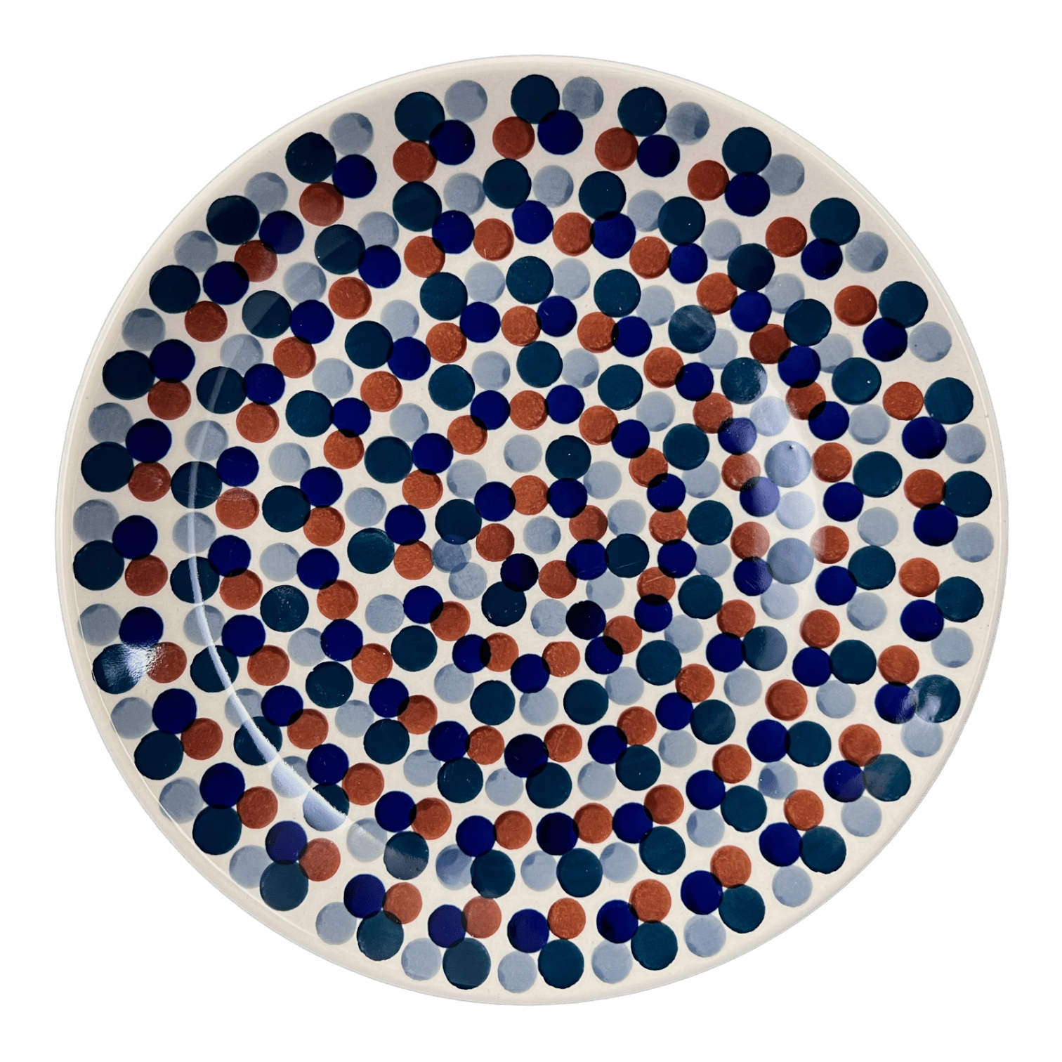 Plate, Round, Salad, 8.5" in "Fall Confetti" by Manufaktura | T134U-BM01