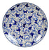 Plate, Round, Salad, 8.5" in "Dusty Blue Butterflies" by Manufaktura | T134U-AS56