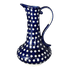 Pitcher, Lotos, 0.8 Liter, WR (WR7E) in "Dot to Dot" by W.R. Ceramika | WR7E-SM2