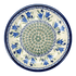 Plate, Round, 9.5" in "Blue Tulips" by Zaklady | Y1001-ART160