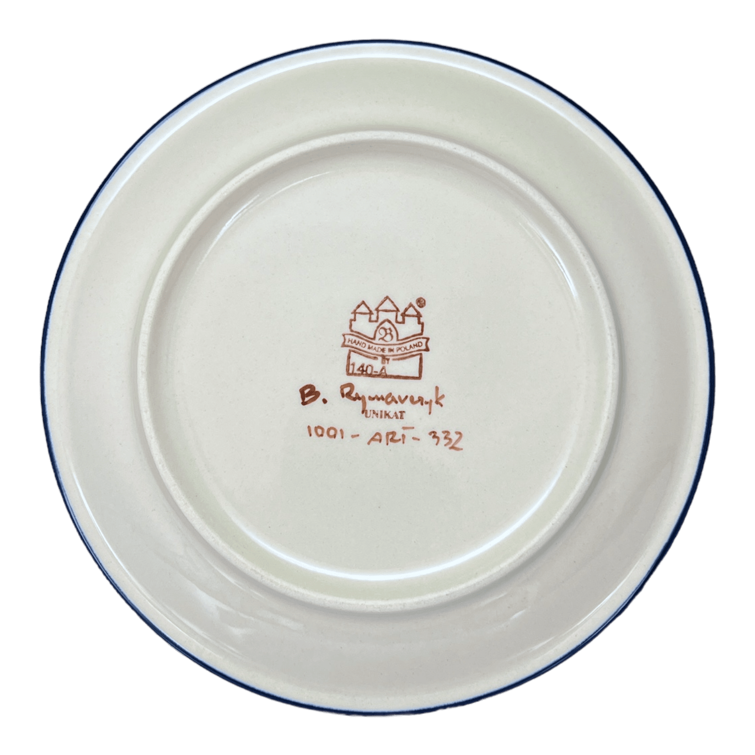 Plate, Round, 9.5" in "Sunny Meadow" by Zaklady | Y1001-ART332