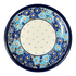 Plate, Round, 9.5" in "Garden Party Blues" by Zaklady | Y1001-DU50