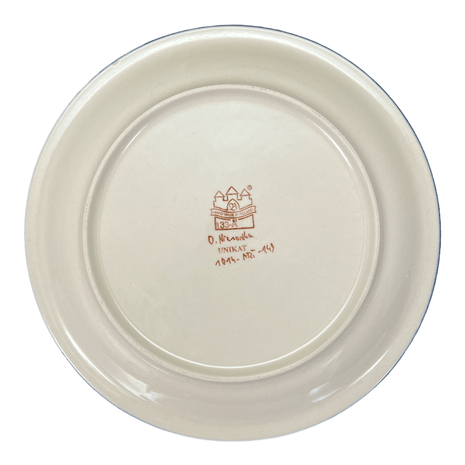 Plate, Round, Dinner, 10.75" Plate in "Butterfly Bouquet" by Zaklady | Y1014-ART149